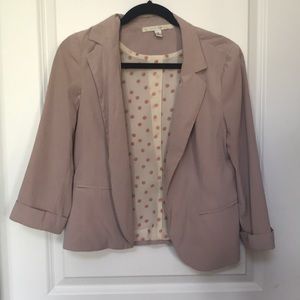 Lauren Conrad light pink blazer SZ 10